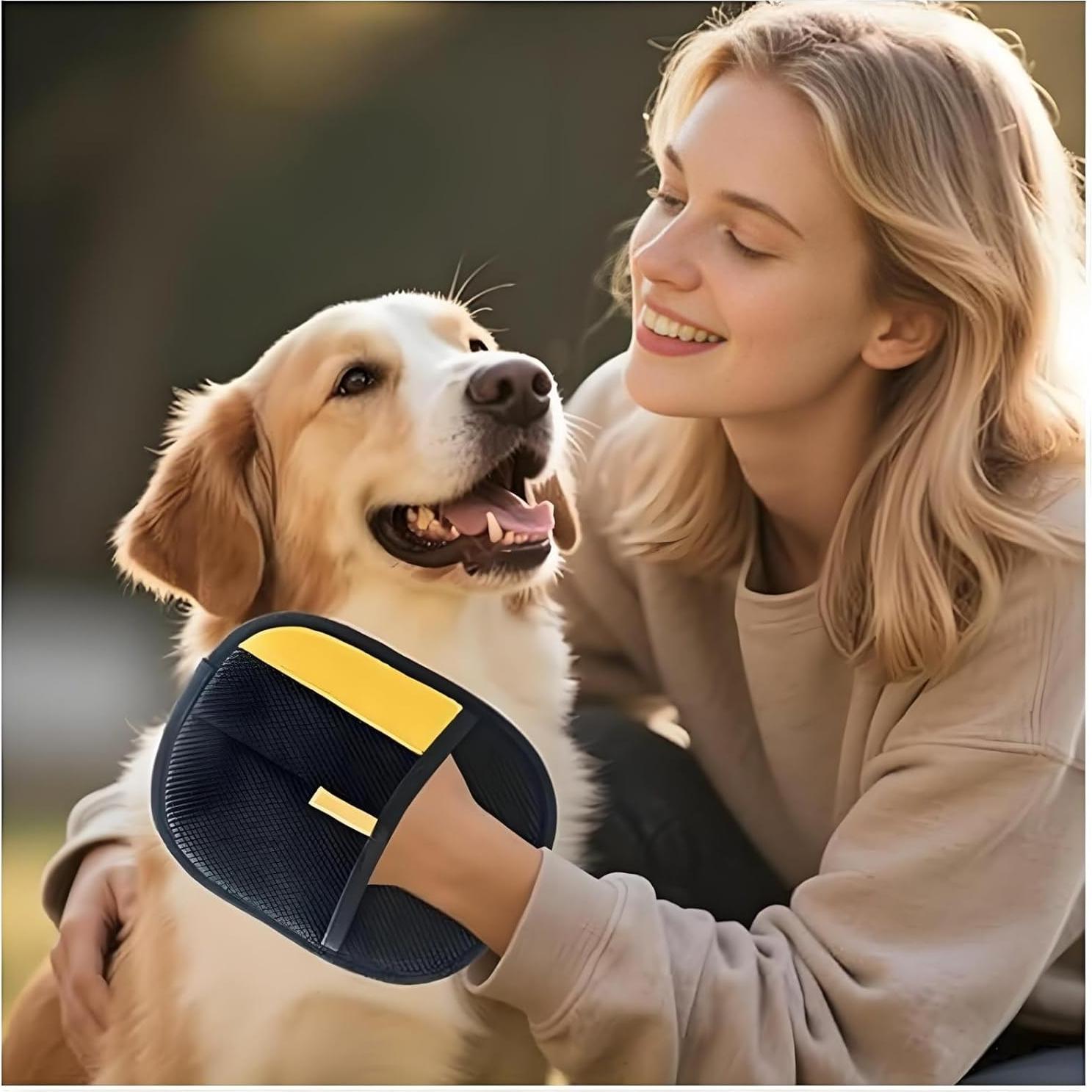 Guantes Removedores de Pelo de Mascotas CLPCLP 24x18cm 2Pcs