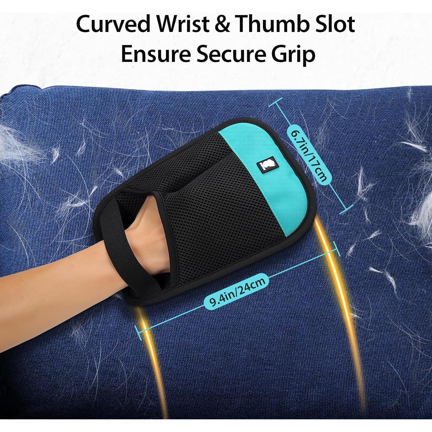 Guante Quitapelos Dotoner para Mascotas Reutilizable 24x19cm