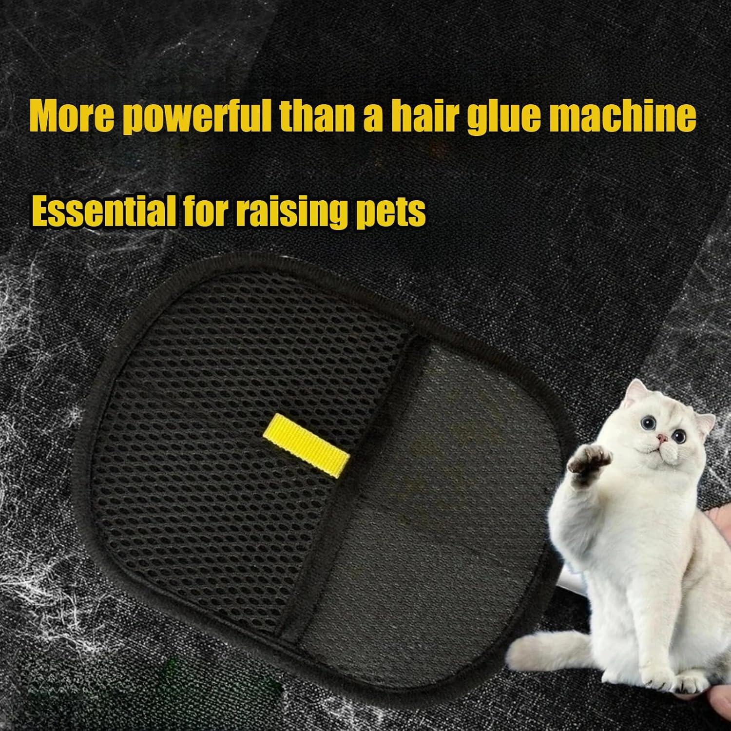 Guantes Electroestáticos OYXYIGOUCL para Remover Pelo de Mascotas - 2 Pcs