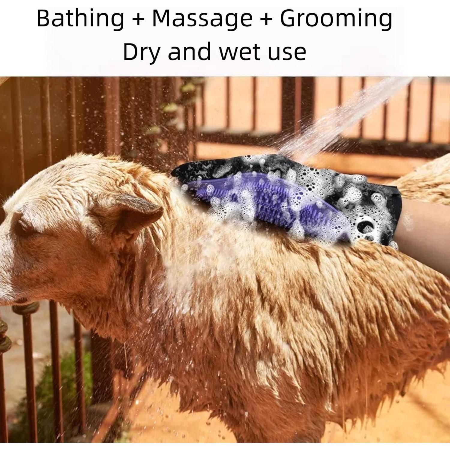 Guante Quitapelos de Mascotas Tobnased 2PC Ecológico 18.5x18cm