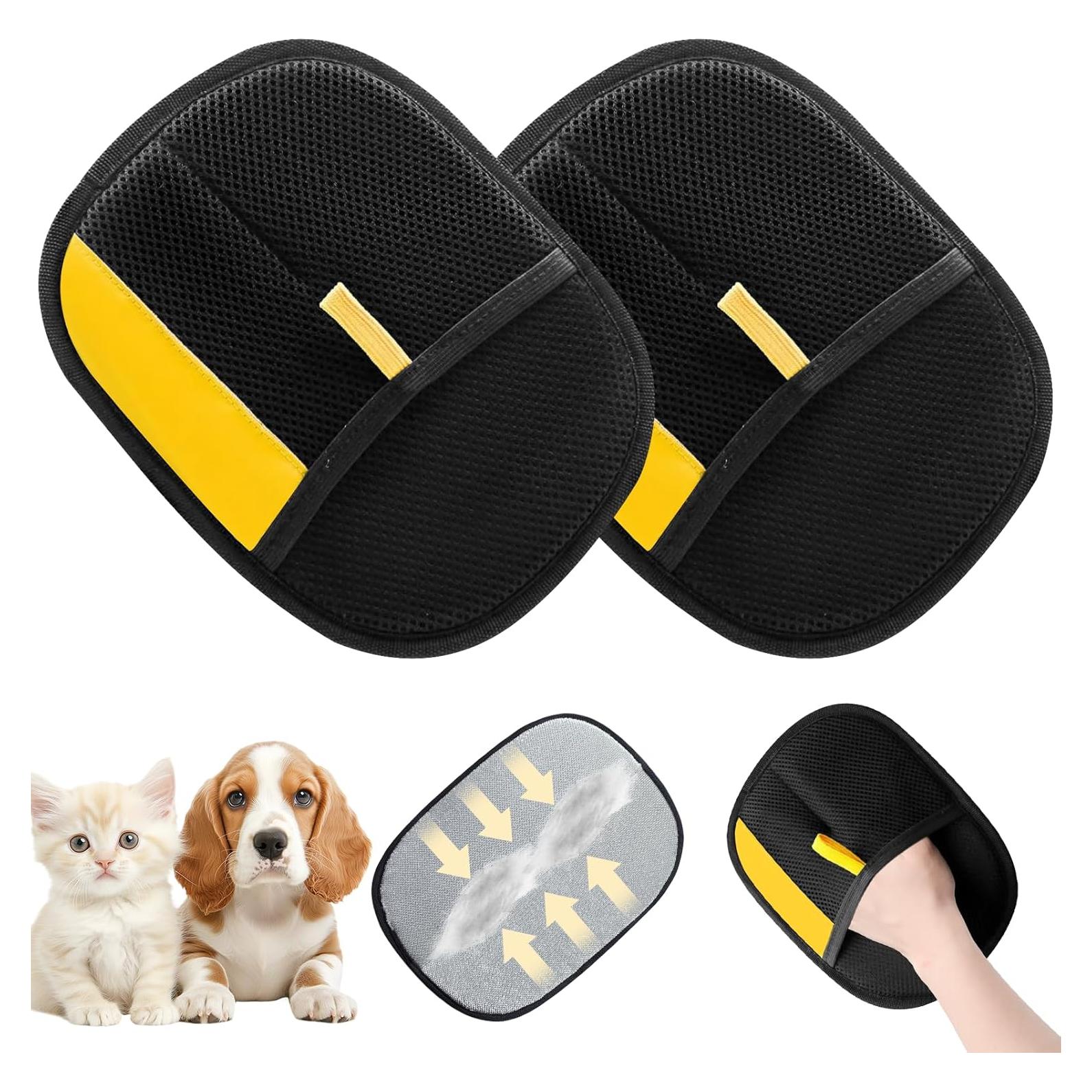 Guantes Removedores de Pelo de Mascota WANGXYZ 2PCS