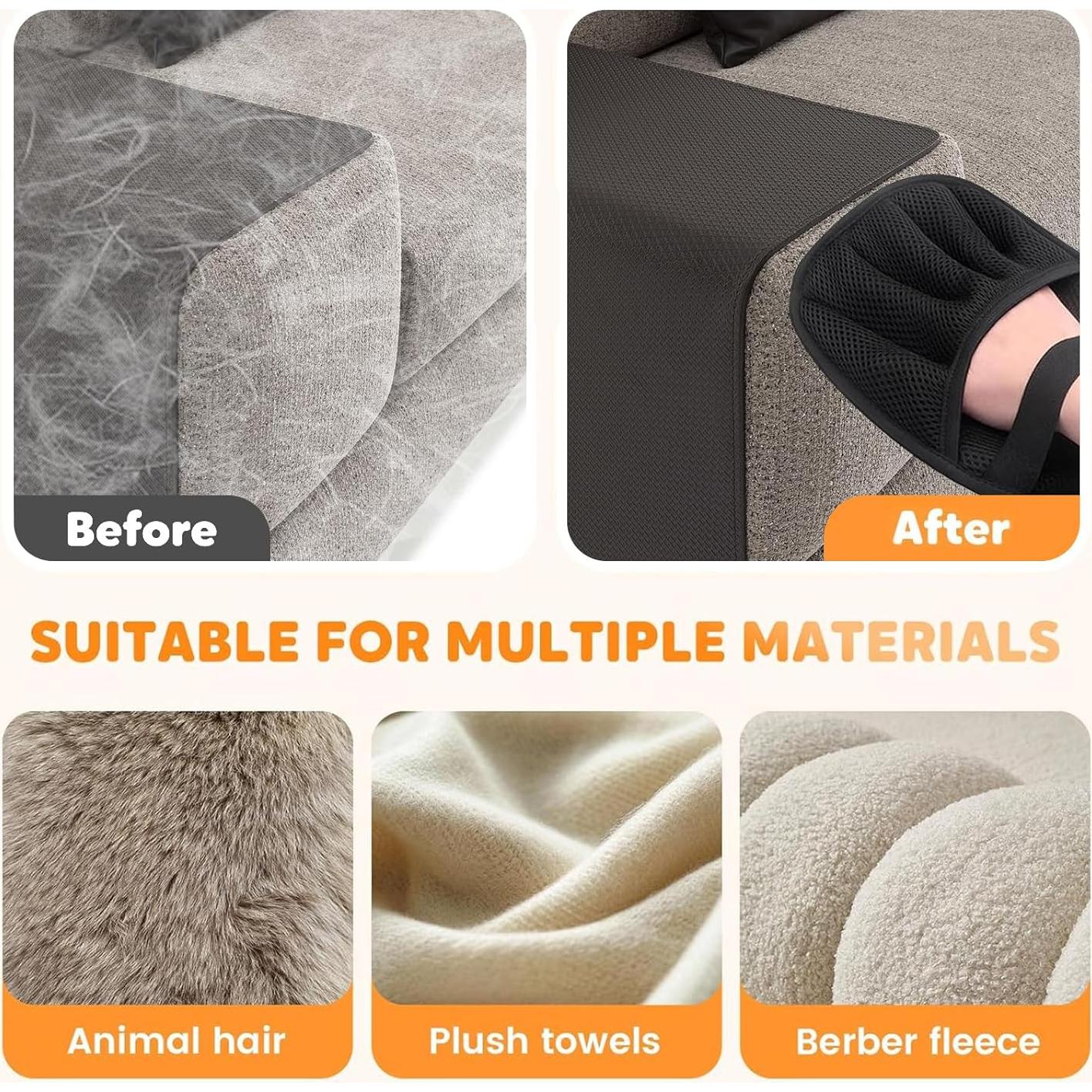 Guante Removedor de Pelo de Mascota Lktvys 1 PCS Ecológico