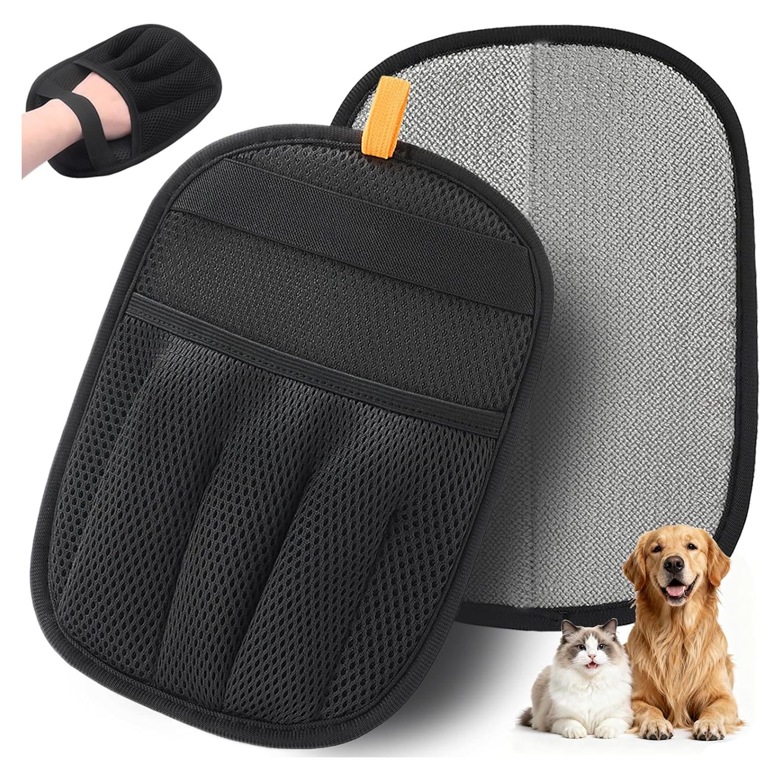 Guante AUBELL para eliminación de pelo de mascotas negro 23.5x17cm