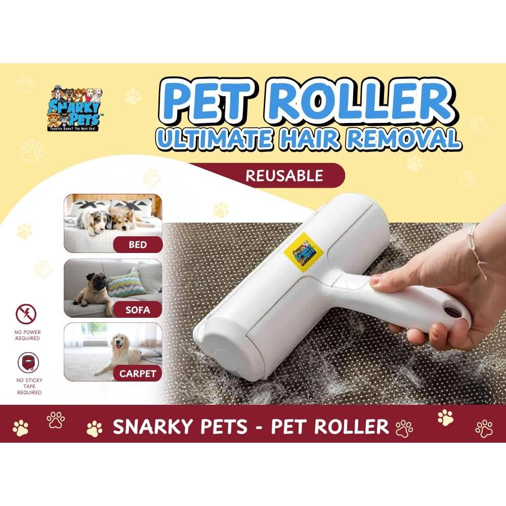 Rodillo Removedor de Pelo de Mascotas Snarky Pets - Reutilizable