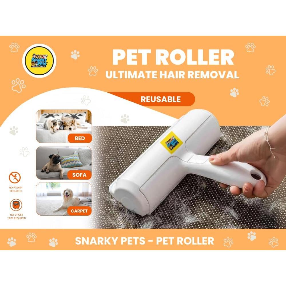 Rodillo Removedor de Pelo de Mascotas Snarky Pets - Reutilizable