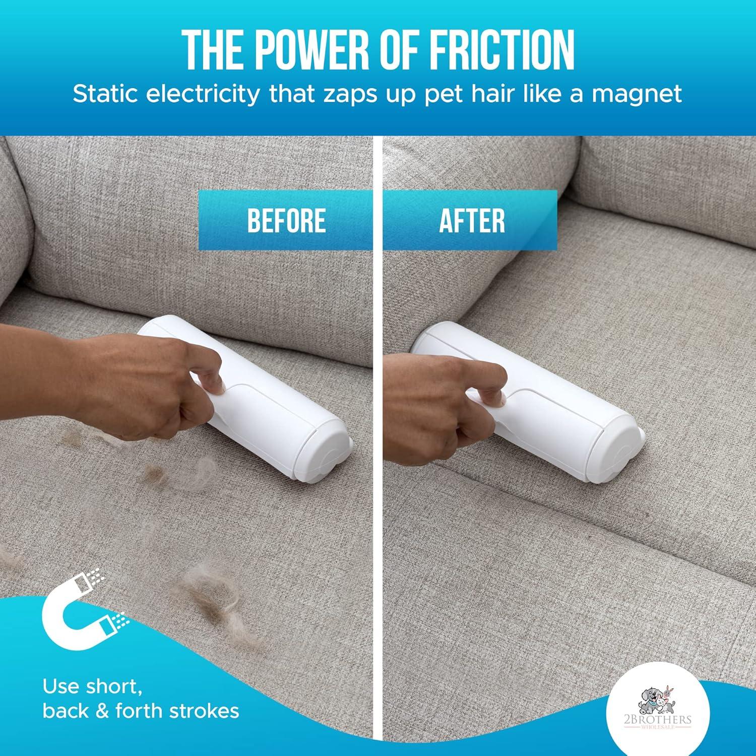 Removedor de Pelo de Mascotas 2Brothers Reutilizable Rojo