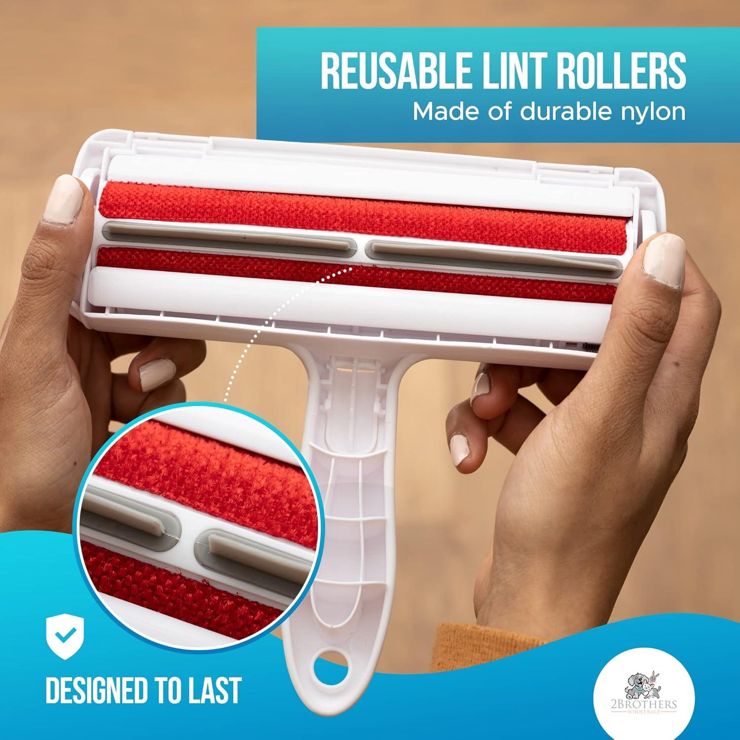 Removedor de Pelo de Mascotas 2Brothers Reutilizable Rojo