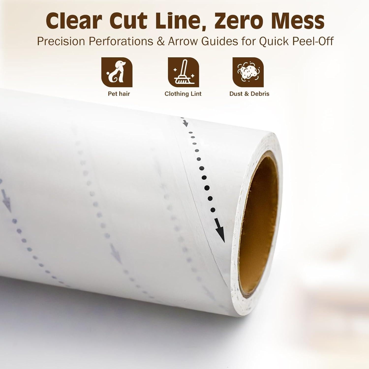 Rodillo de Pelusa BEAH 24 cm + 16 cm para Mascotas