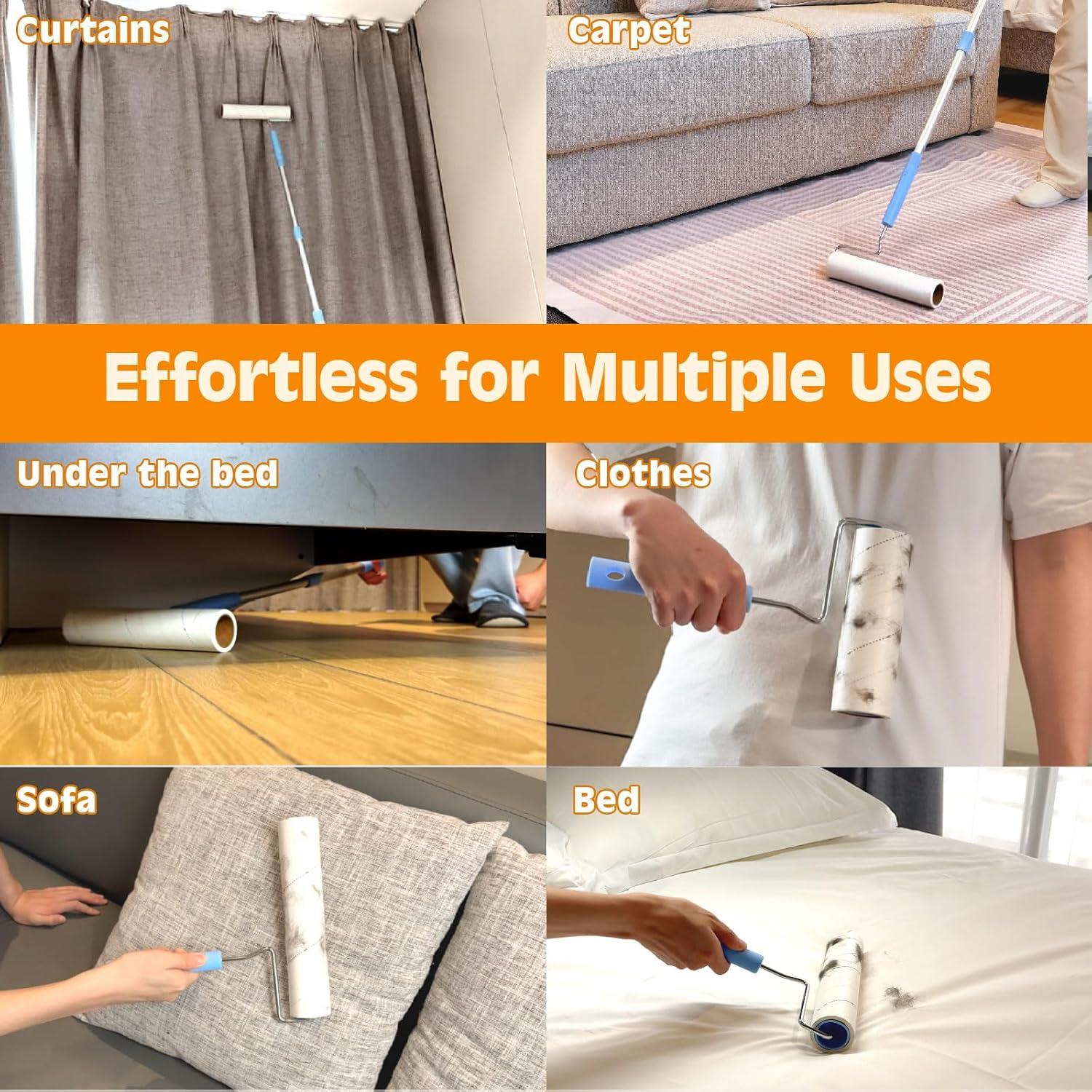 Rodillo de Pelusa BEAH 24 cm + 16 cm para Mascotas