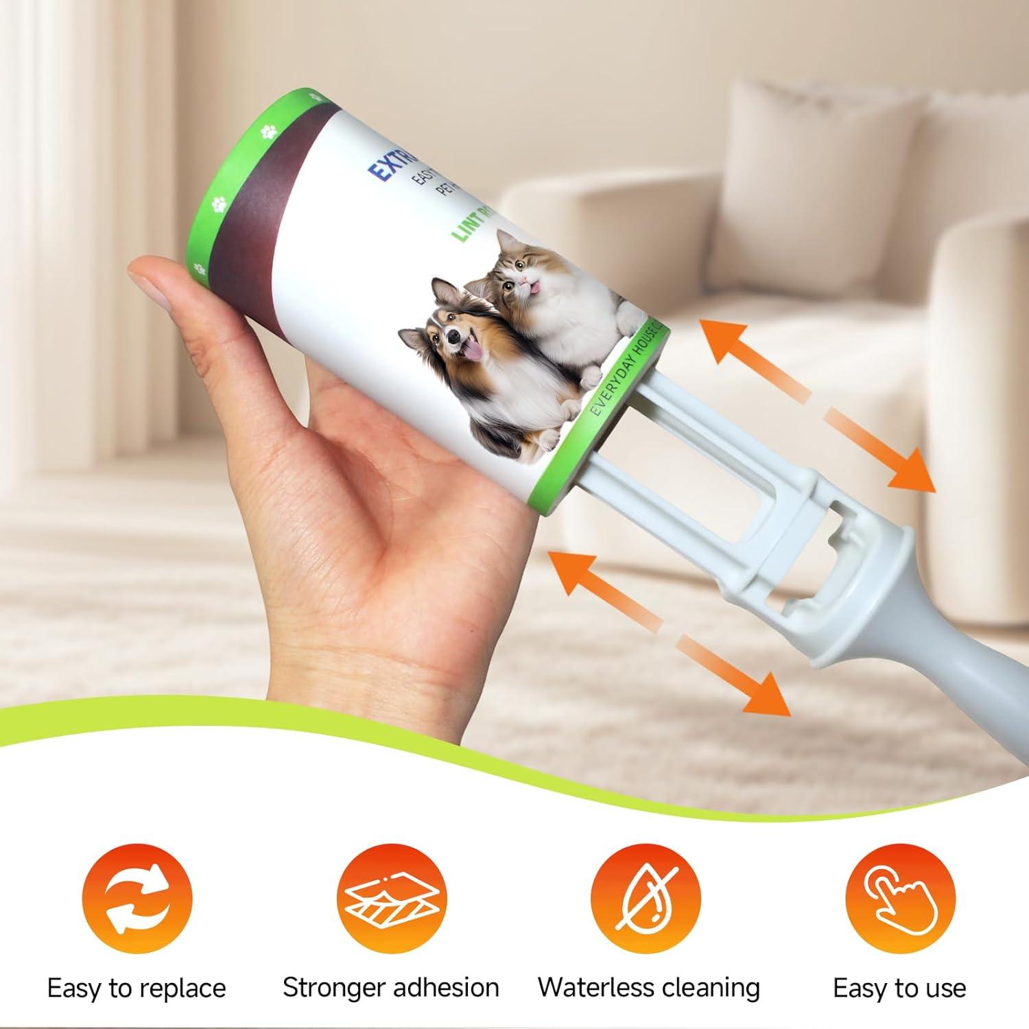 Rodillo Removedor de Pelaje para Mascotas Shijiazhuang 400 Hojas