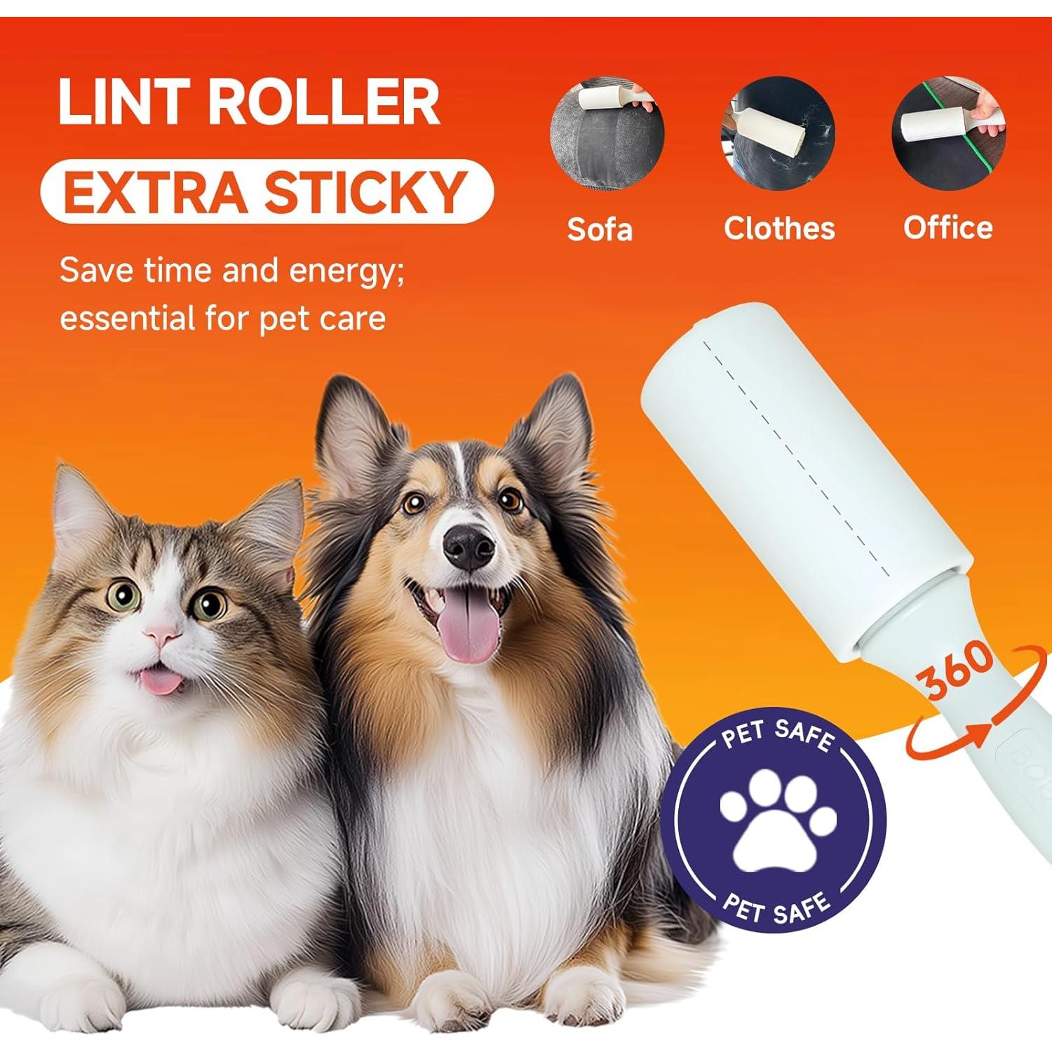Rodillo Removedor de Pelaje para Mascotas Shijiazhuang 400 Hojas