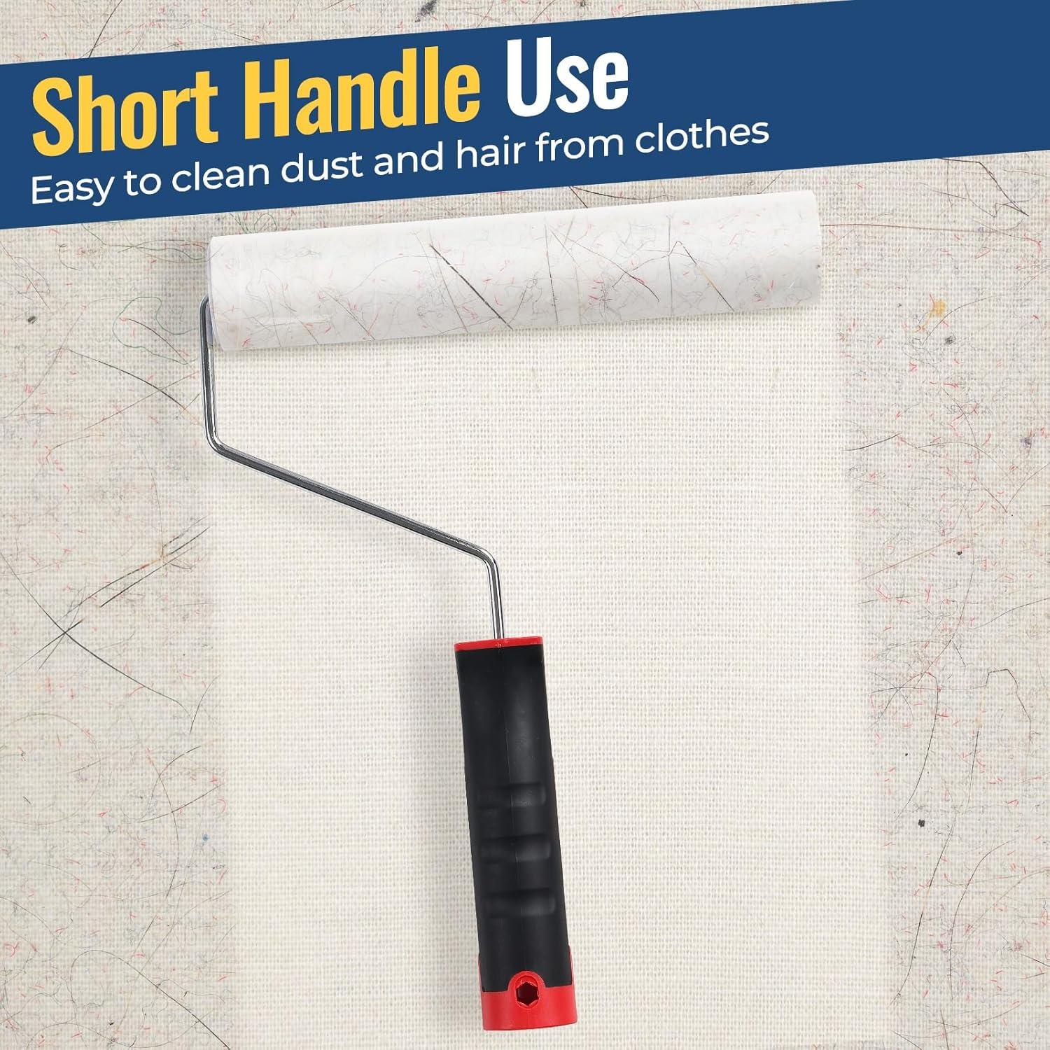 Rodillo de limpieza EUIJOIP 24 cm con mango extensible 130 cm