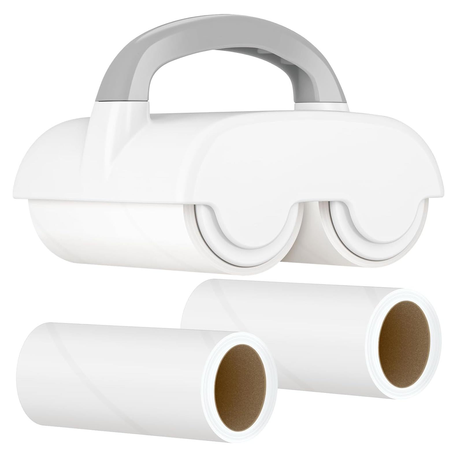 Rodillo Quitapelusas Doble NiHome con 4 Recambios, 90 Hojas