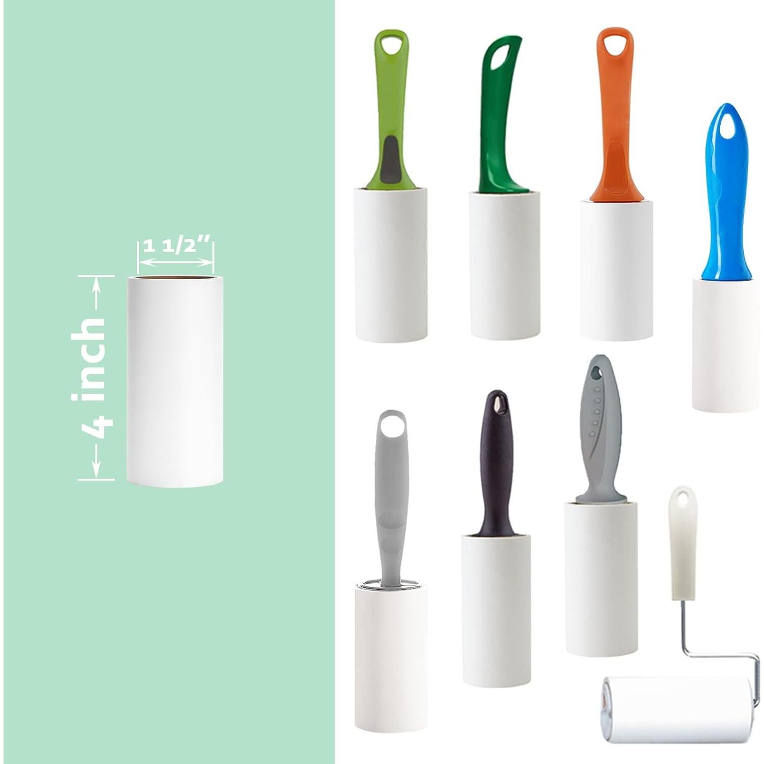 Recargas de rodillo para pelusa MINGRACE 10 cm 360 hojas