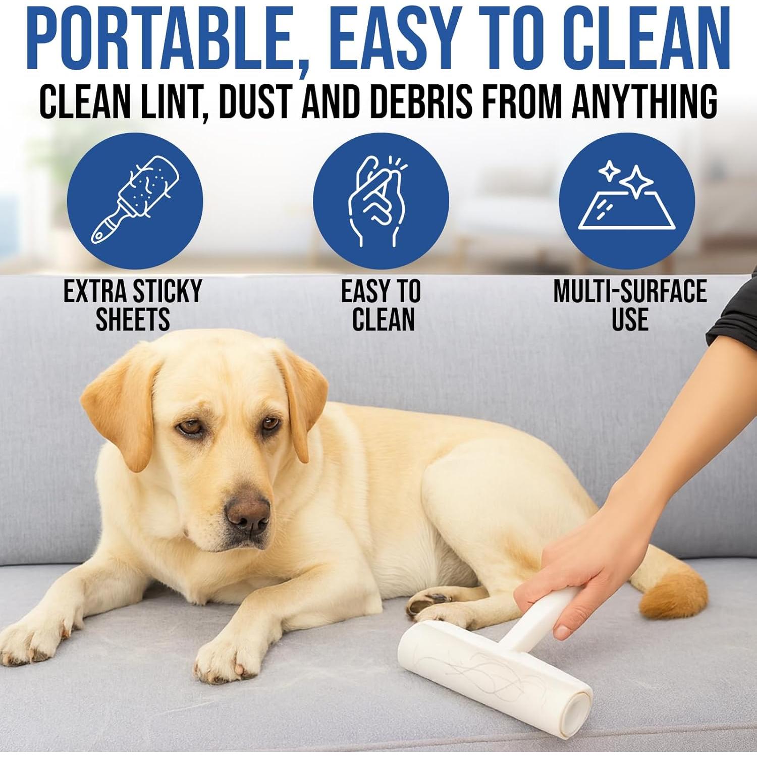 Recargas Rodillo Quitapelusas Fox Trot 450 Hojas 24 cm