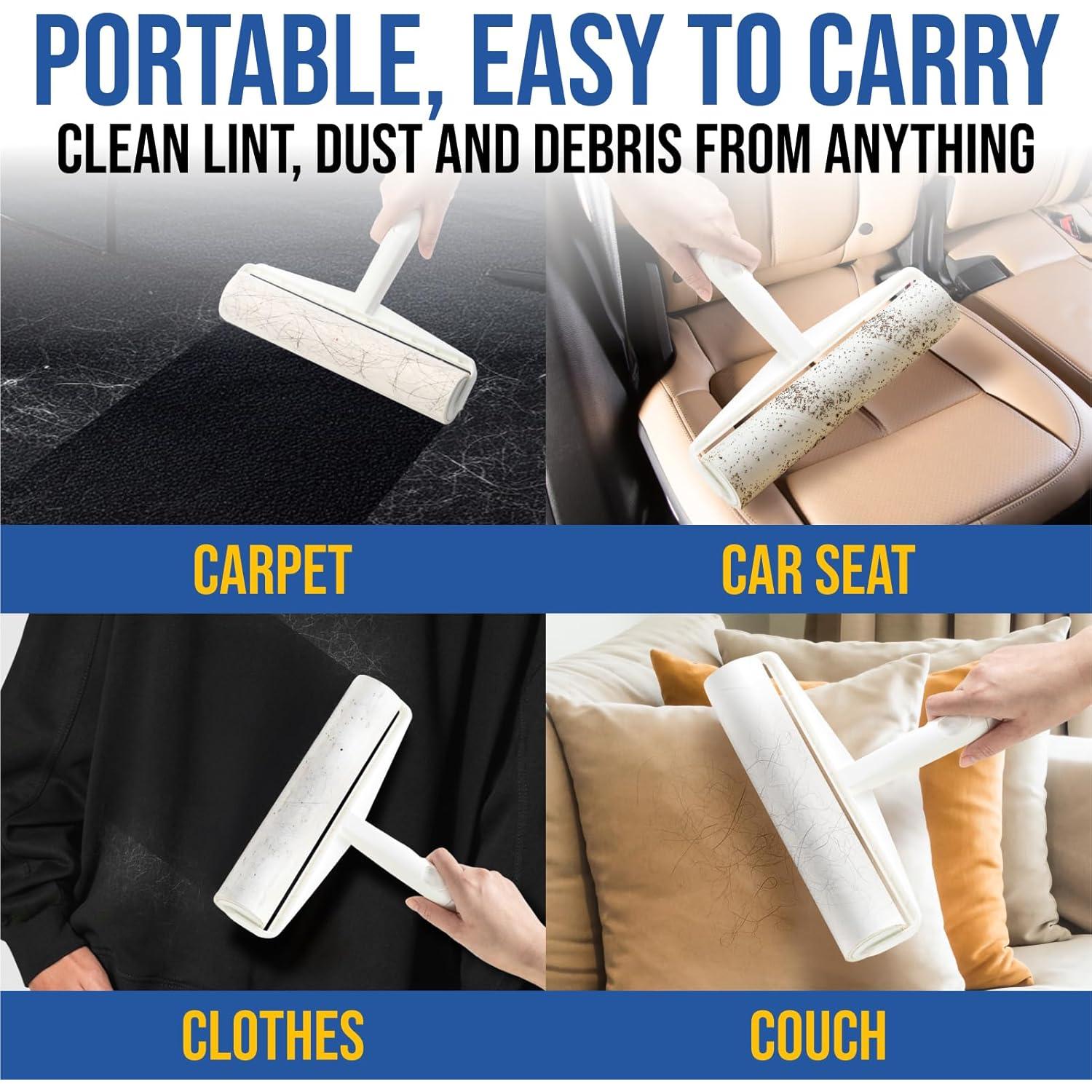 Recargas Rodillo Quitapelusas Fox Trot 450 Hojas 24 cm