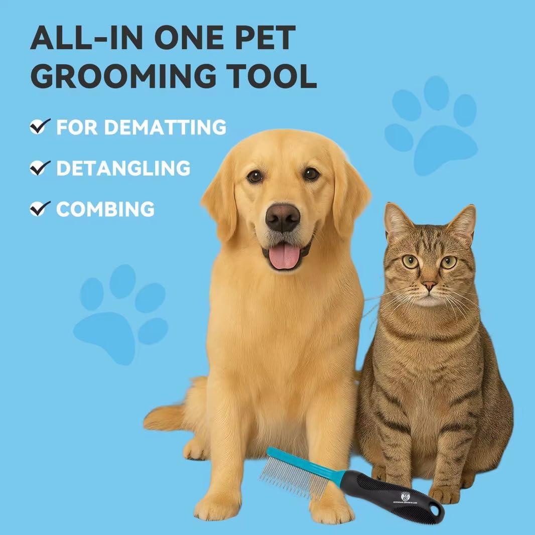 Kit de Aseo para Mascotas Sheddease Groom & Care 2 en 1