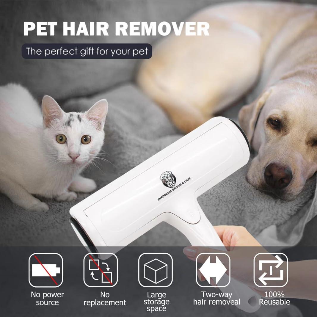 Kit de Aseo para Mascotas Sheddease Groom & Care 2 en 1