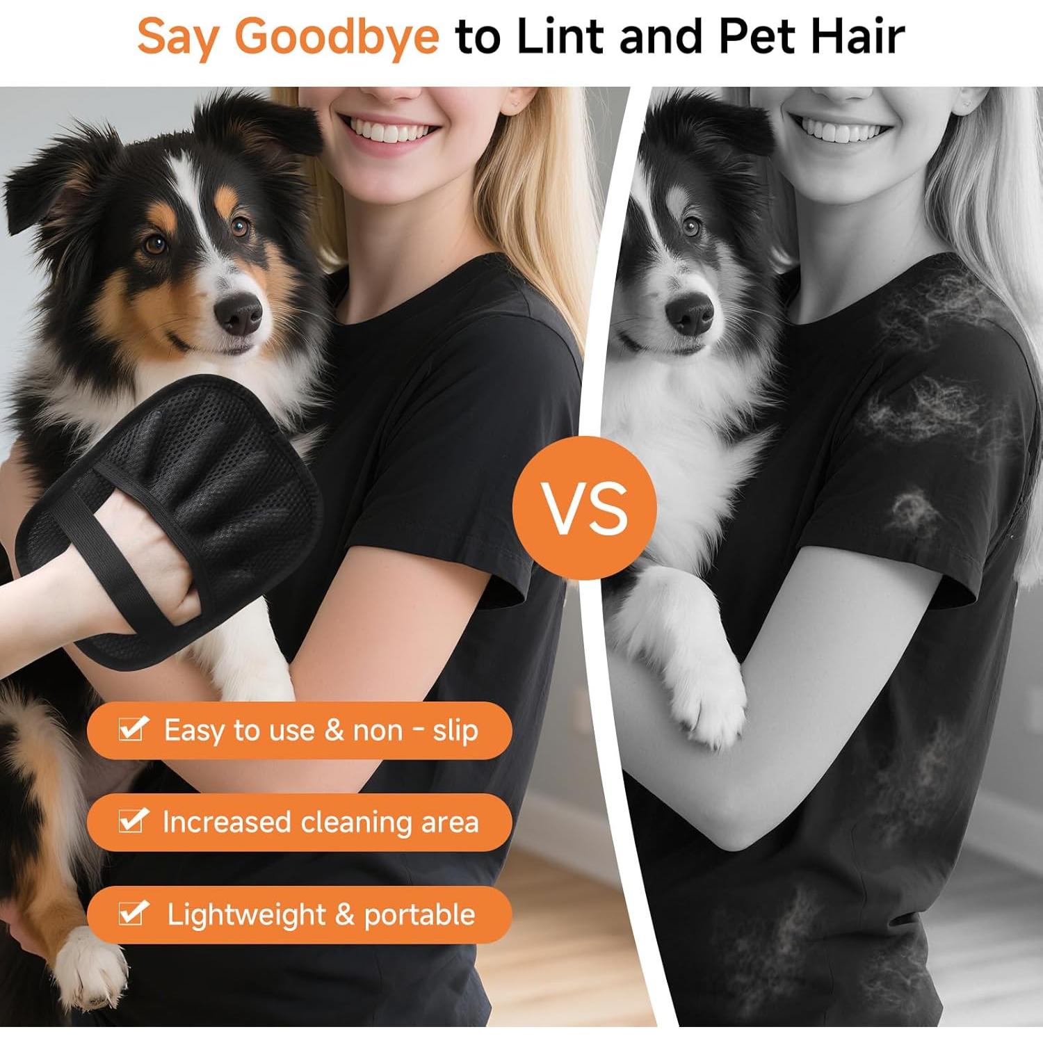 Guantes Quitapelos Electroestáticos 2025 - 2PCS para Mascotas