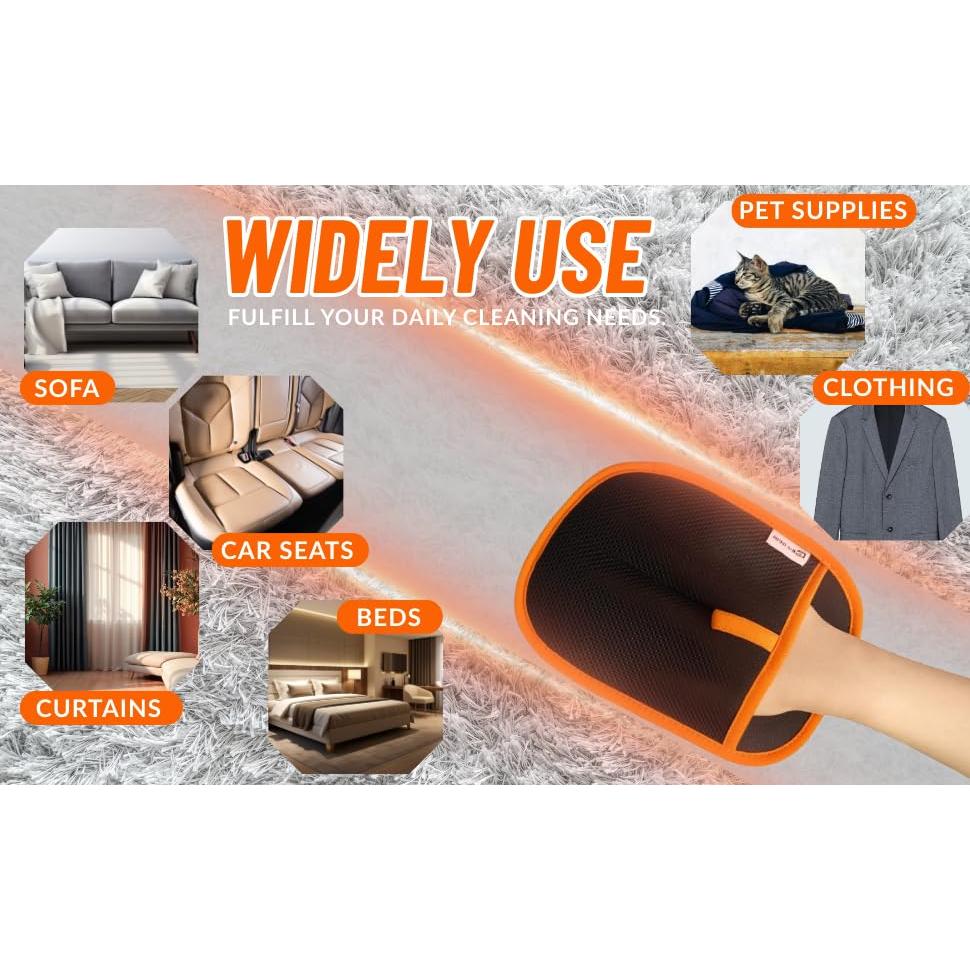 Guantes Eliminadores de Pelo de Mascota RivOcen - 2 Pcs