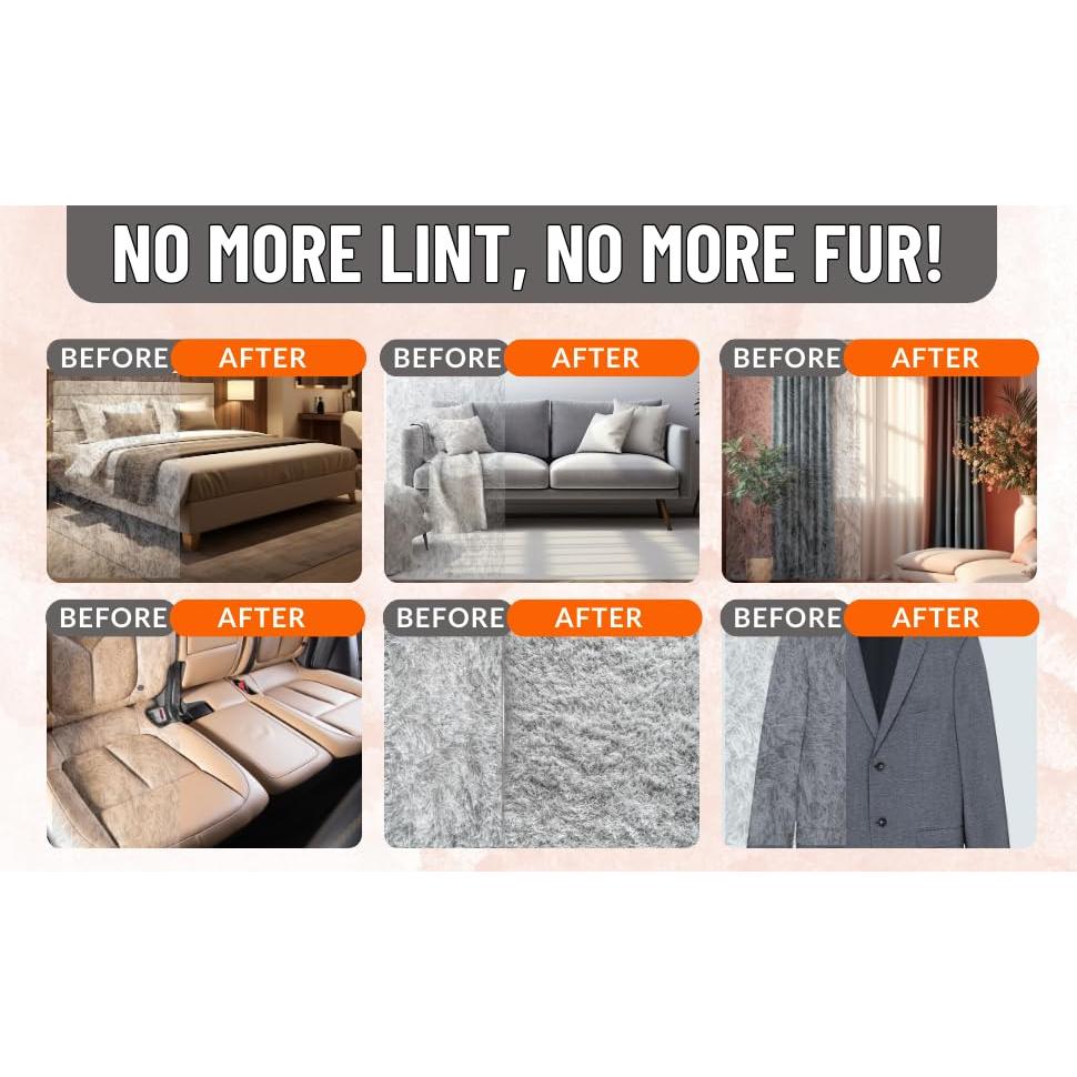 Guantes Eliminadores de Pelo de Mascota RivOcen - 2 Pcs