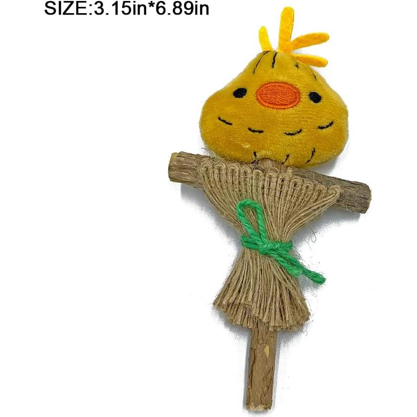 Juego de Juguetes para Gatos 3 Piezas Palos Silvervine Natural