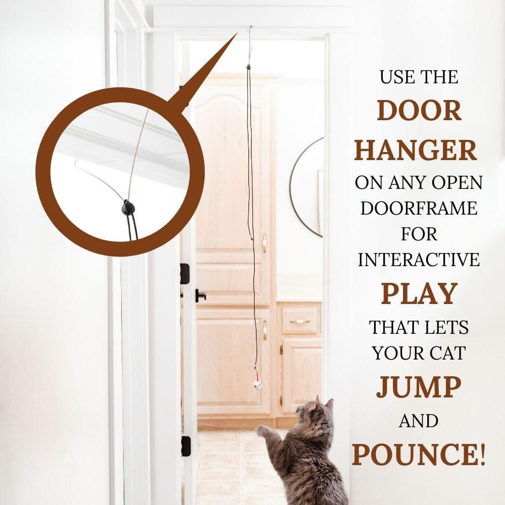 Juego de Juguetes para Gatos GADGETSOLOGY Varita Retráctil 4 en 1