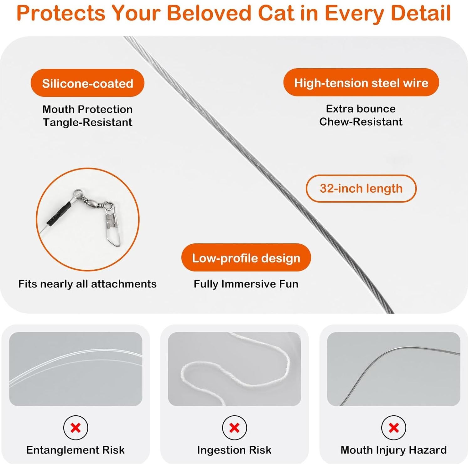 Juguete Interactivo para Gatos Catisfy BioBugs con 4 Recargas