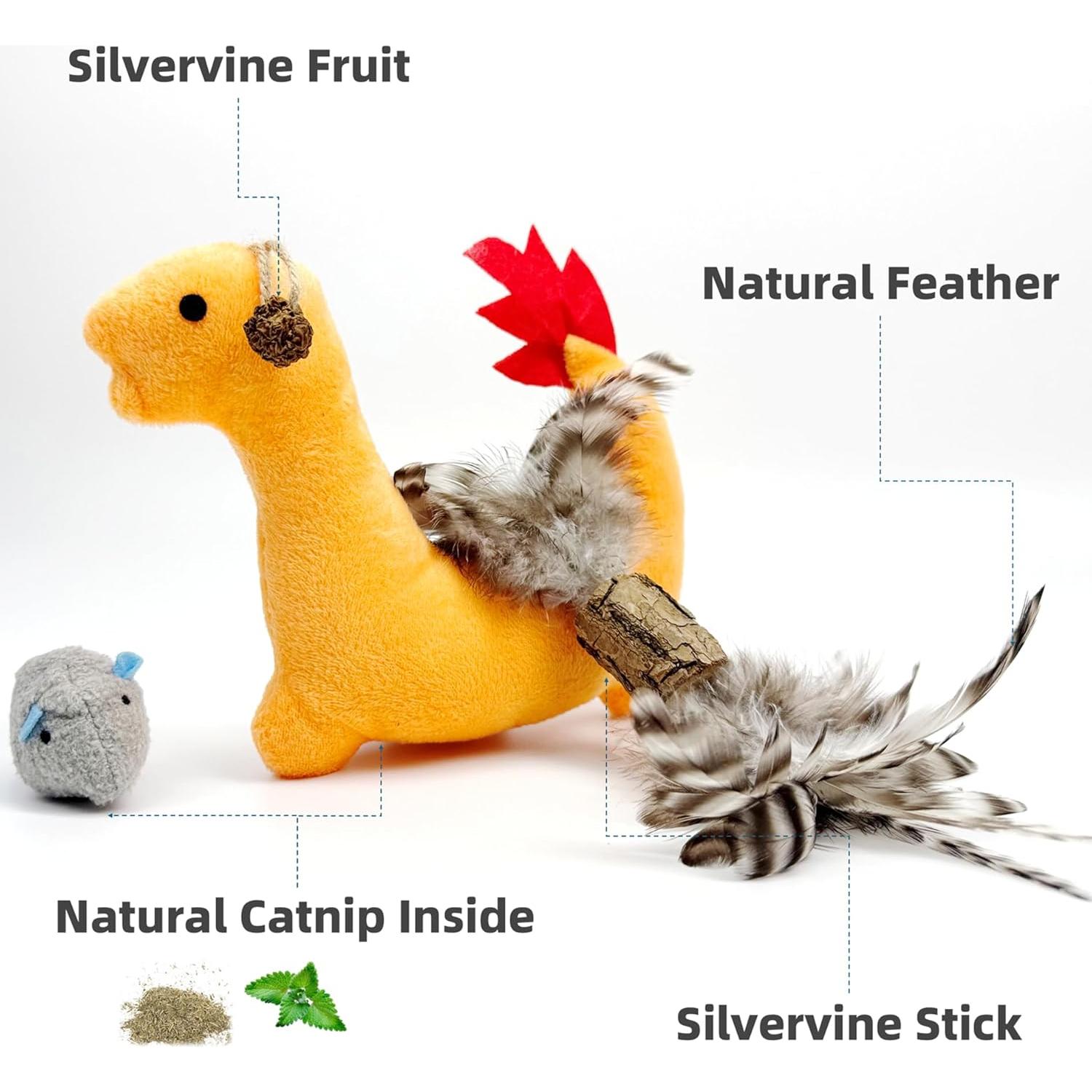 Paquete de 3 Juguetes Interactivos para Gatos ZAYLUMO