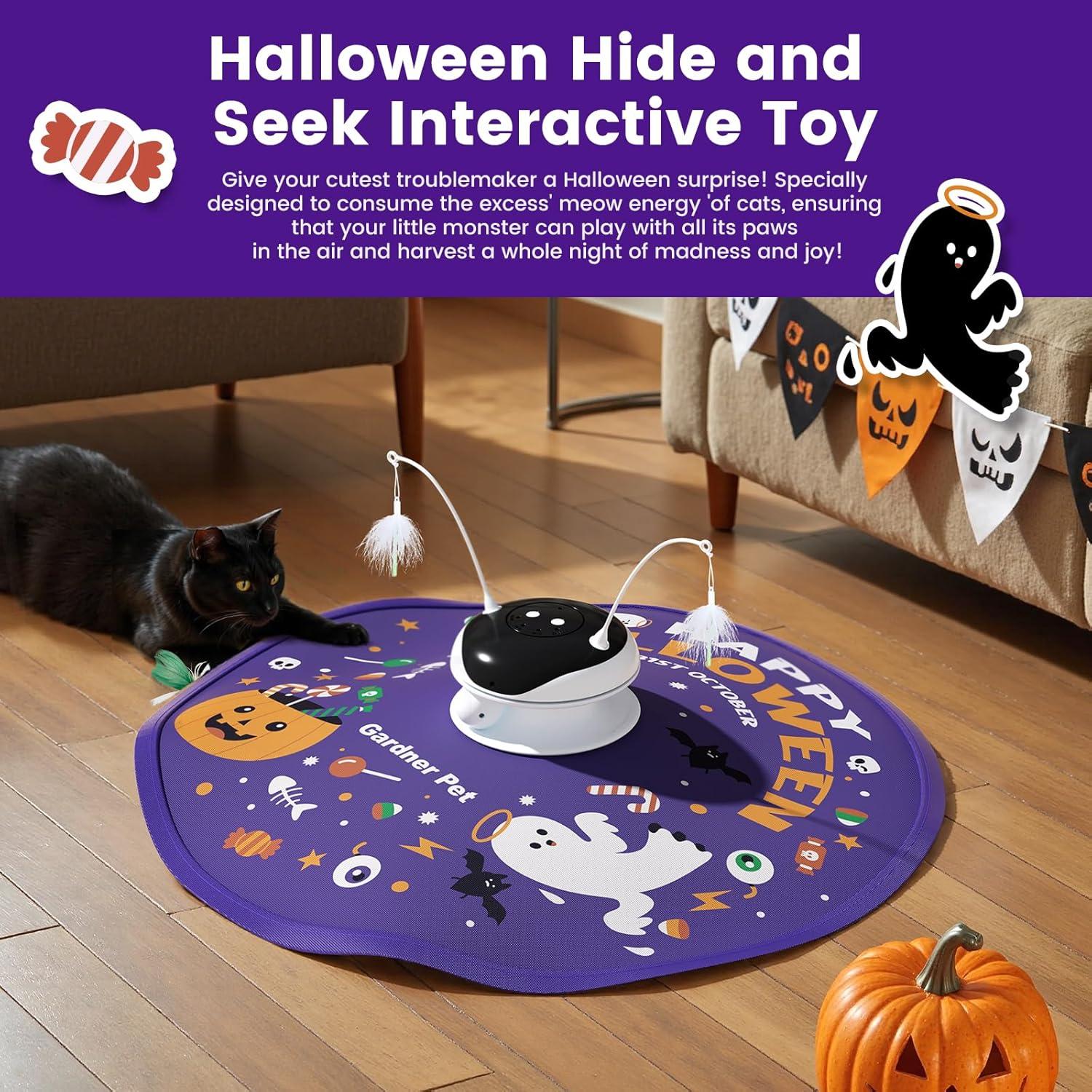 Juguete interactivo para gatos Gardner Pet 5 en 1 Halloween