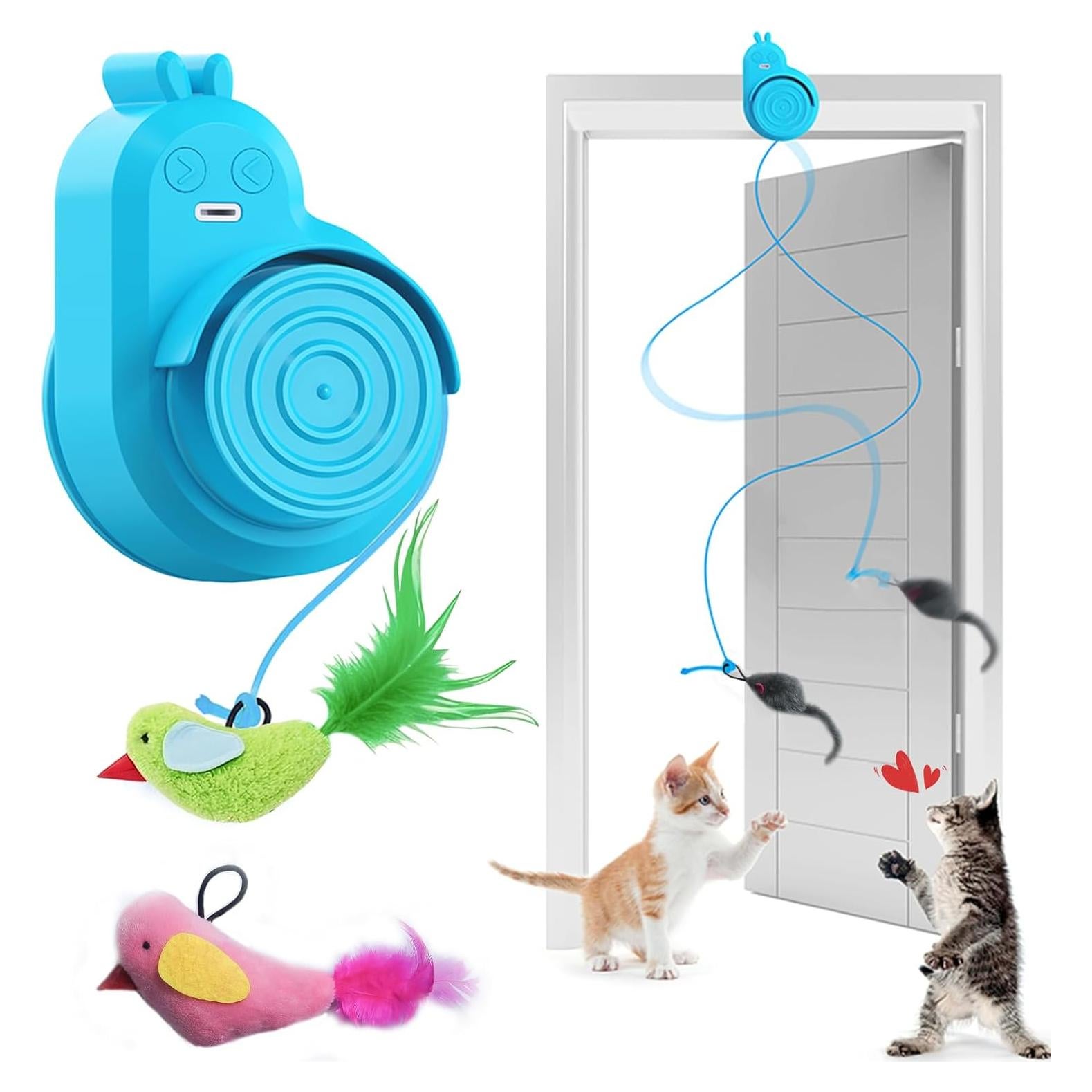 Juguete Interactivo para Gatos Catpick - Automático USB-C, Ajustable