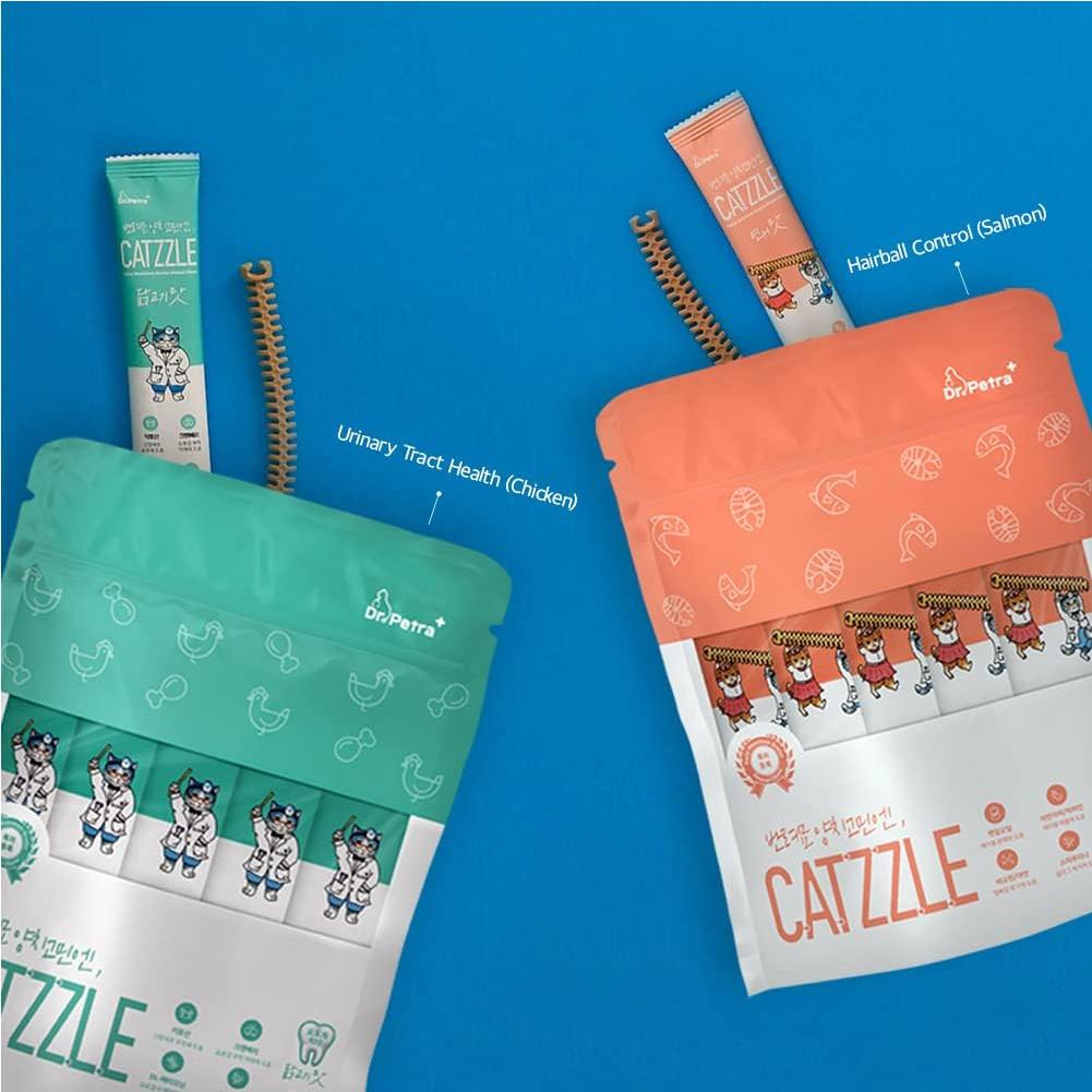 Golosinas Dentales para Gatos CATZZLE Sabor Pollo 35.4g