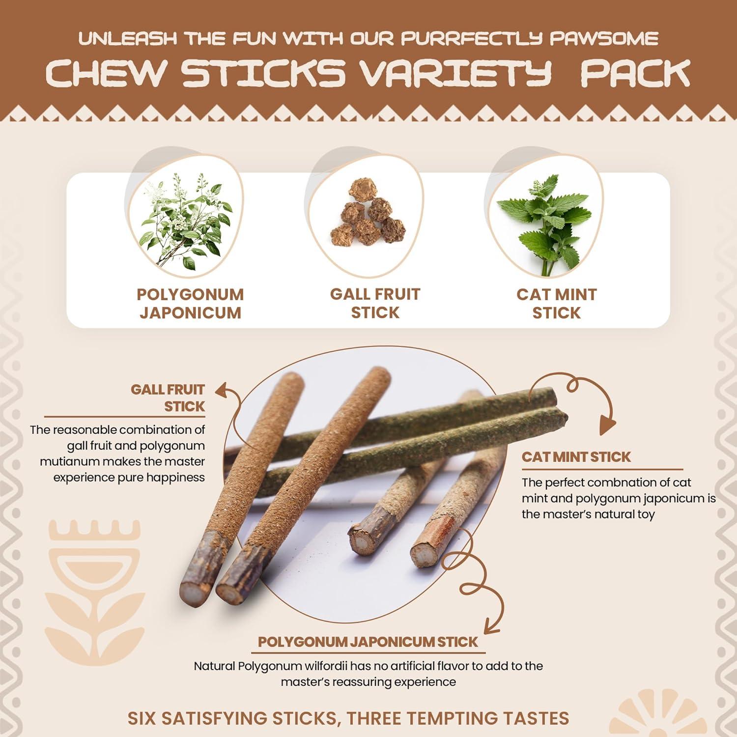 Palitos Masticables HUPA para Gatos - Alivio Ansiedad y Digestión