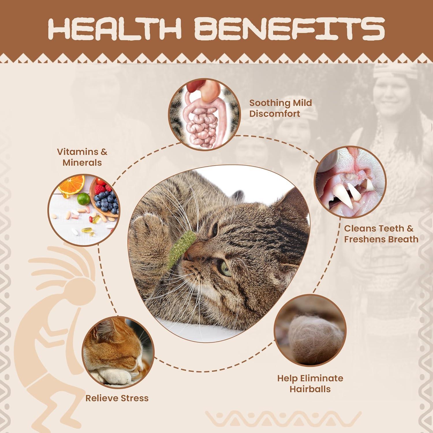 Palitos Masticables HUPA para Gatos - Alivio Ansiedad y Digestión