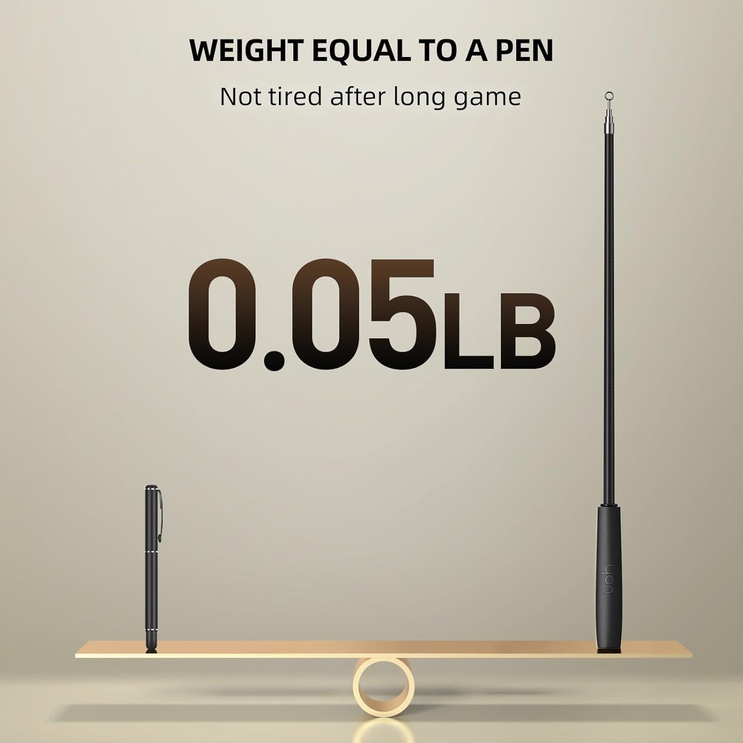 Juguete Interactivo para Gatos uahpet Varita de Plumas 152.4 cm