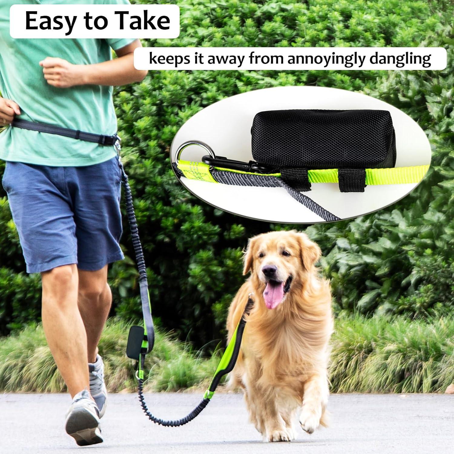 Soporte para bolsas de excremento de perro CAKOVANO + 80 bolsas