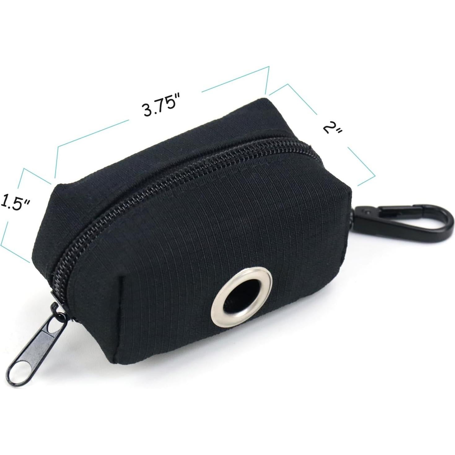 Soporte de Bolsa de Excremento para Perros Wagtime Club Negro