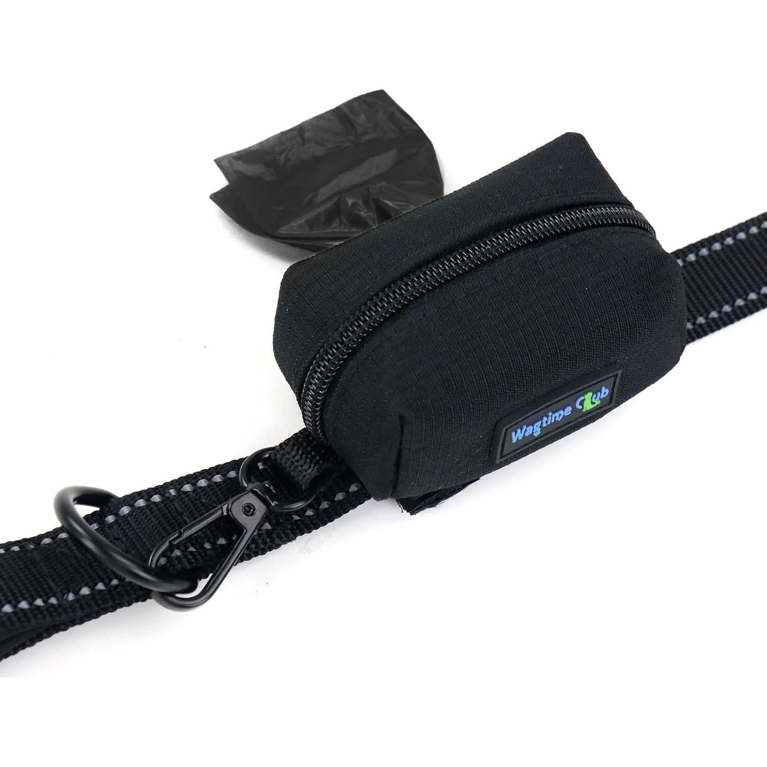 Soporte de Bolsa de Excremento para Perros Wagtime Club Negro