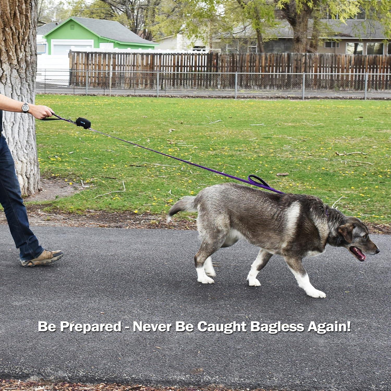 Soporte de Bolsa de Excremento para Perros Wagtime Club Negro