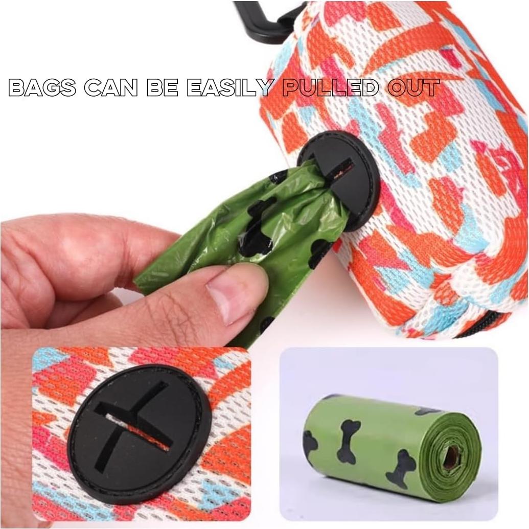 Dispensador de Bolsas de Excremento de Perro LZSOMPK Verde