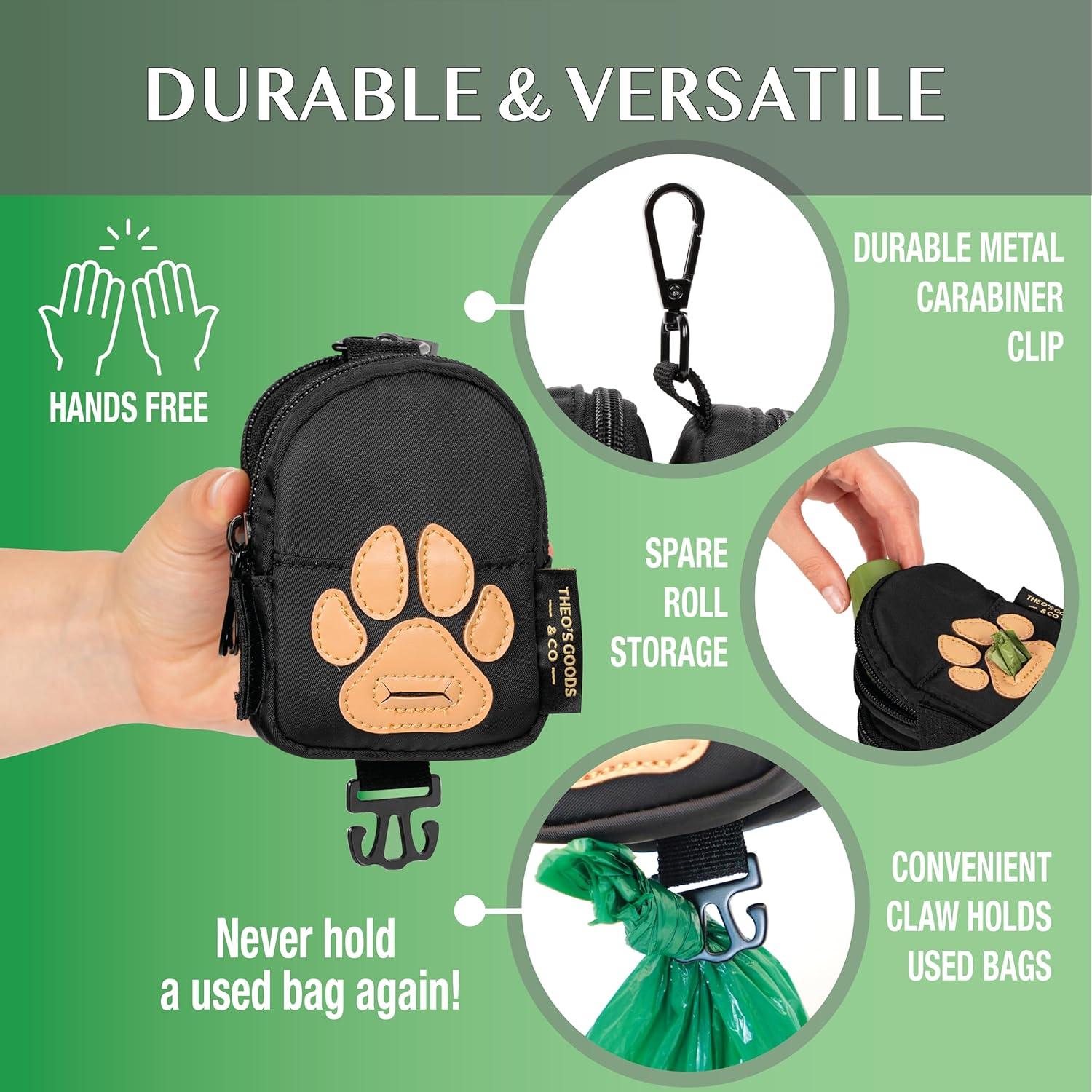 Dispensador de bolsas de excremento para perro Theo's Goods