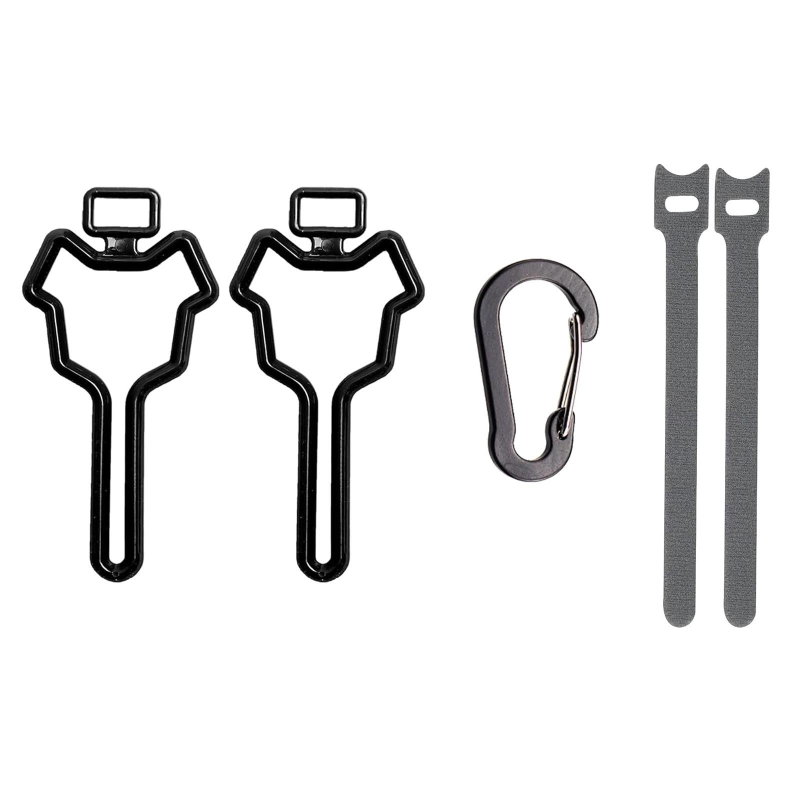 Soporte para bolsas de excremento de perro Pangwang - Paquete de 2, Negro