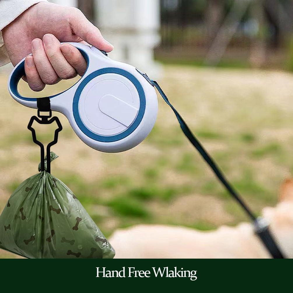 Soporte para bolsas de excremento de perro Pangwang - Paquete de 2, Negro