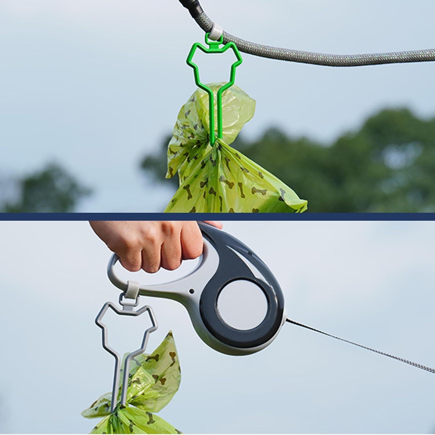 Dispensador de Bolsa de Desechos para Perros UtySty - 4 Piezas