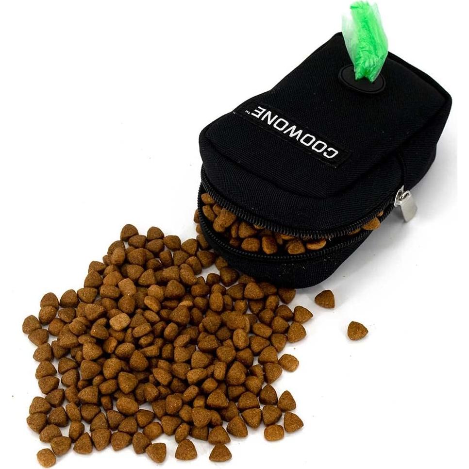 Bolsa para Golosinas y Desechos de Perro COOWONE Negra