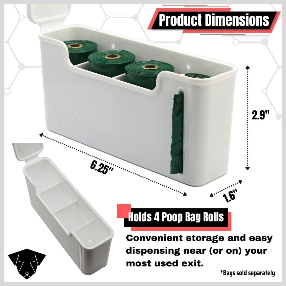 Dispensador de bolsas para excremento Skylar Pet Blanco