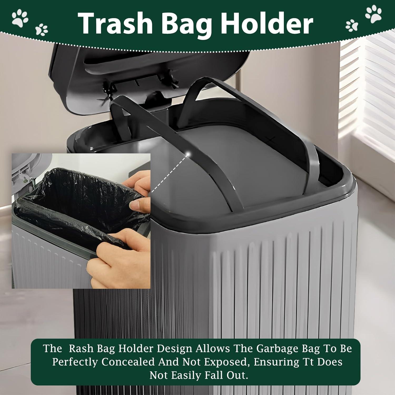 Cubeta de Basura para Excremento de Perro Kopuncare 5L Gris