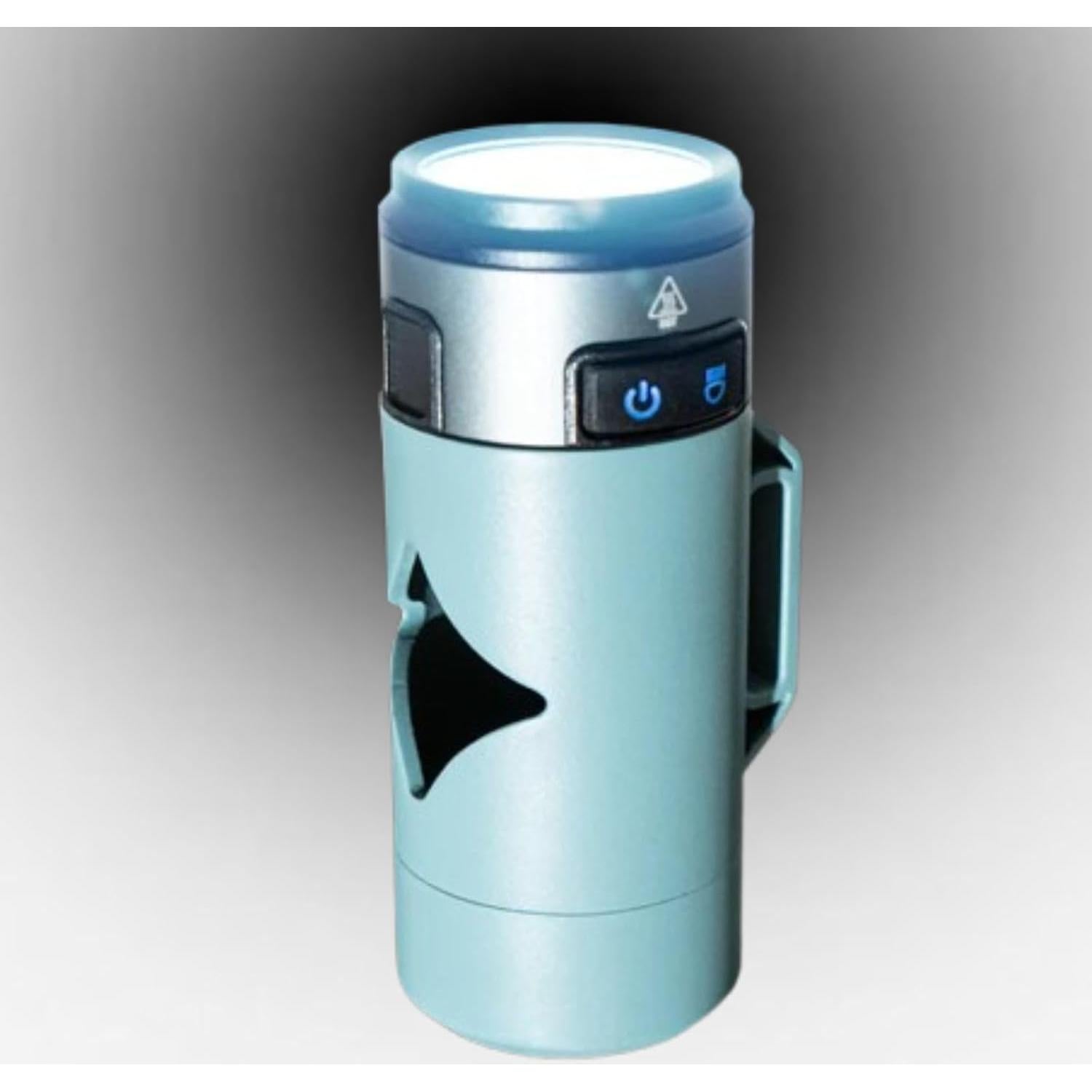 Soporte de Bolsa para Desechos de Perro Lumi con Linterna LED Azul