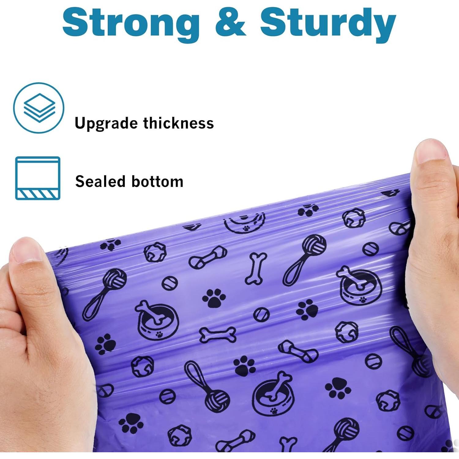 Bolsas para Excremento de Perro TVOOD 240 Unidades A Prueba de Fugas