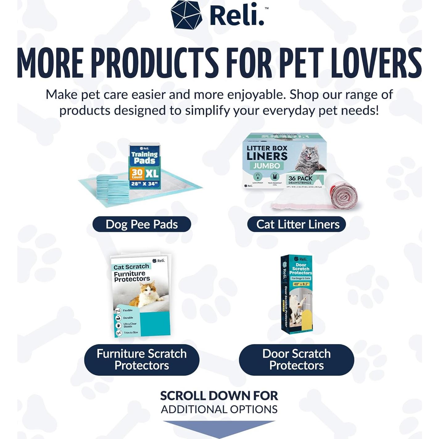 Bolsas de Excremento para Perros Reli. 2000 Unidades 22.86x33.02cm